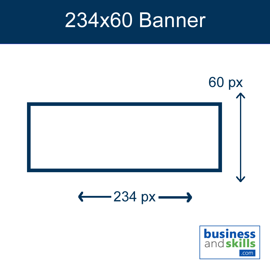 buy 234x60 banner