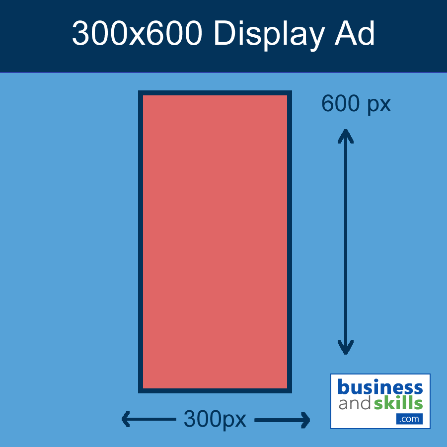 Buy affordable 300x600 banner adverts