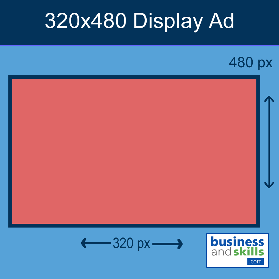 Buy affordable 320x480 banner adverts