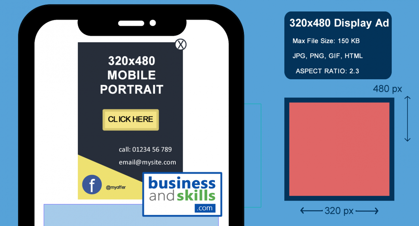 Banner Ad Placement Example 320x480