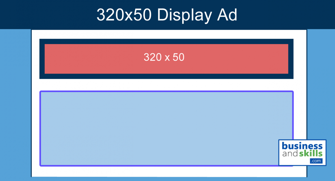 product teaser banner ad 320x50
